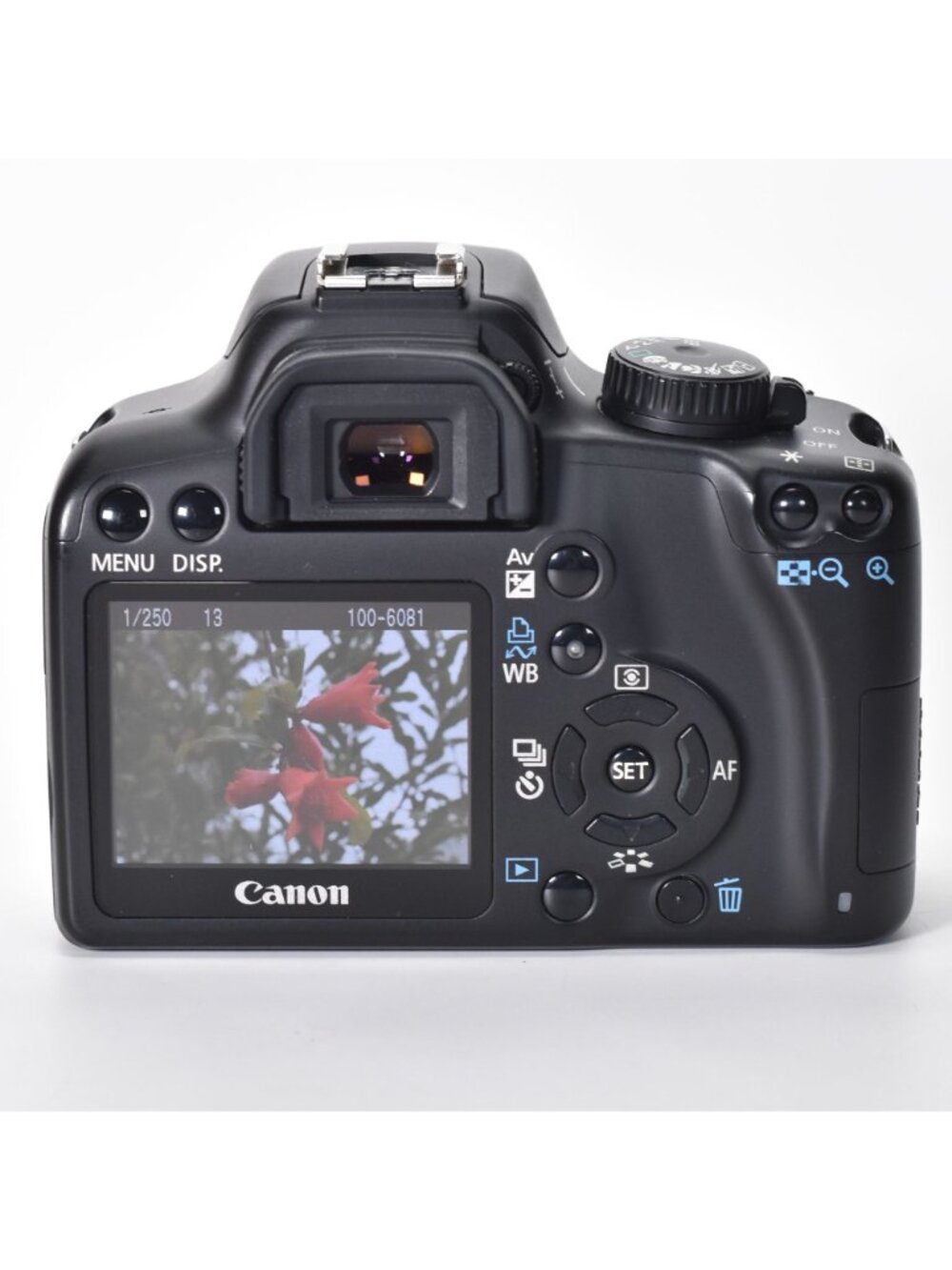 Canon EOS XS SLR Digital Camera 10MP Canon 18-55mm Lens 7658 Clicks 16GB SD Card - Picture 6 of 16